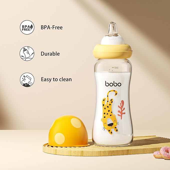 YOHKOH Natural Glass Baby Bottle - Image 6