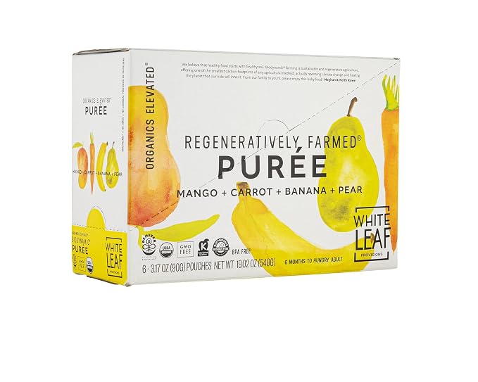 White Leaf Provisions Organic Purees / Baby Food Pouches - Image 8