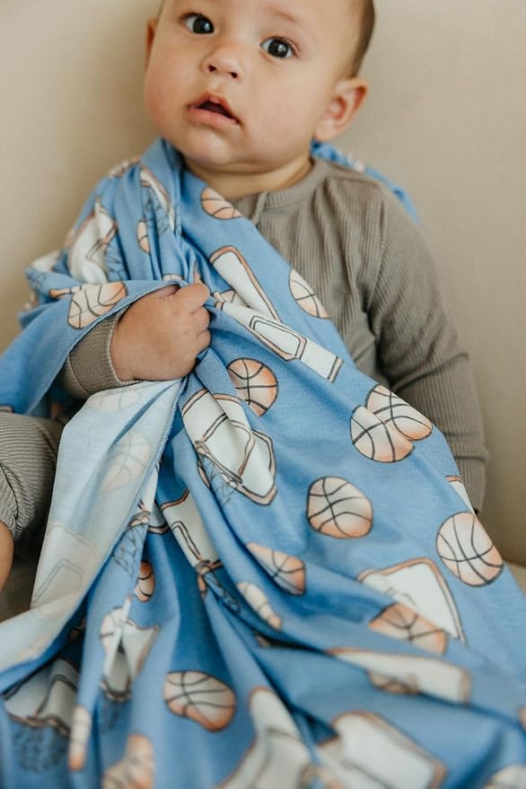 Copper Pearl Baby Swaddle Blanket - Image 4