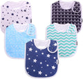 Organic Cotton Baby Bibs for Boys & Girls – Soft, Absorbent Teething & Drool by KiddyStar%C2%AE