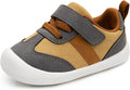 Baby Shoes Boys Girls Barefoot Wide Toe Box Zero Drop First Walkers PU Leather by Unknown