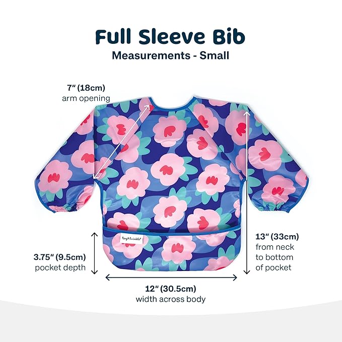 Tiny Twinkle Long Sleeve Bib for Babies & Toddlers – Waterproof Smock Bib for - Image 7