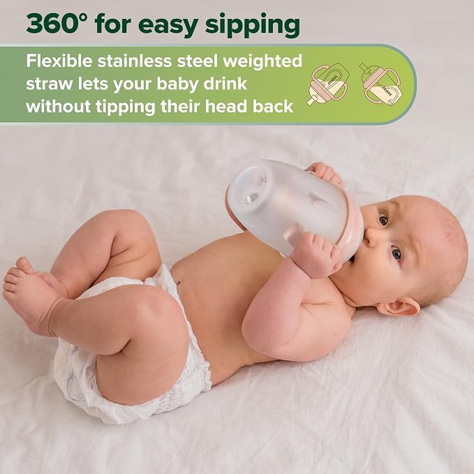 haakaa Weighted Straw Sippy Cup - Image 5