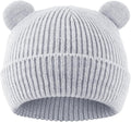 Bear Baby Beanie Knitted Baby Winter Hat Infant Toddler Boys Girls Beanie by MniJiza