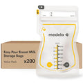 Medela Easy Pour Breastmilk Storage Bags 200 Count 7oz/210ml Disposable by Medela