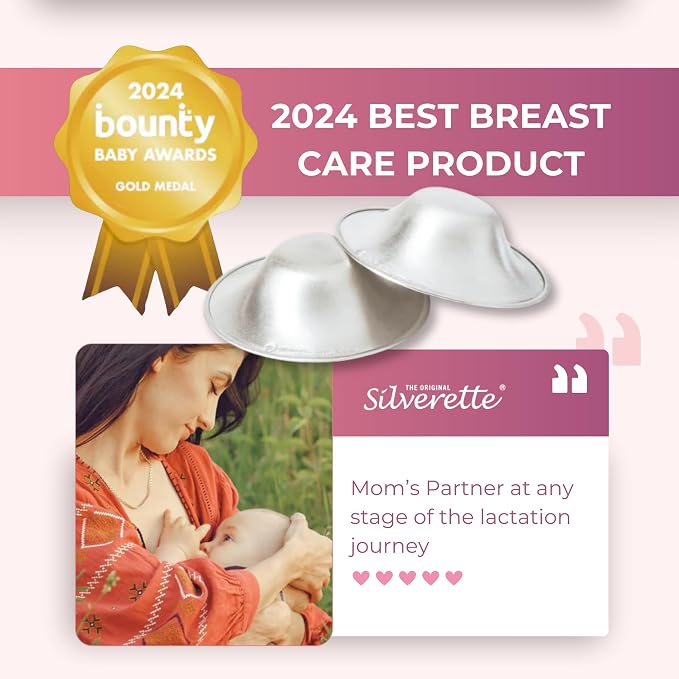 SILVERETTE® The Original Silver Nursing Cups, Nipple Covers - Image 5