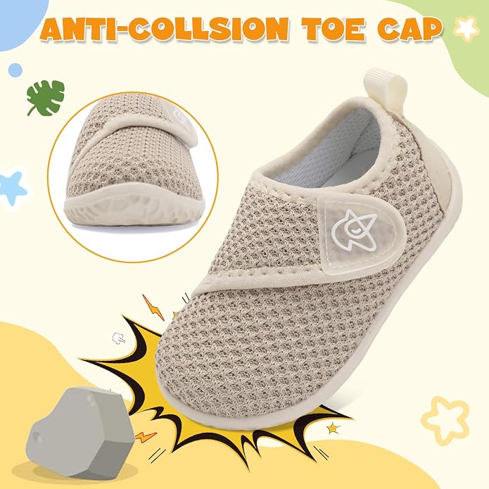 LeIsfIt Baby Shoes Boys Girls First Walking Shoes Non-Slip Infant Sneakers - Image 7