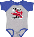 inktastic Daddys Co-Pilot for Fathers Day Baby Bodysuit by Inktastic