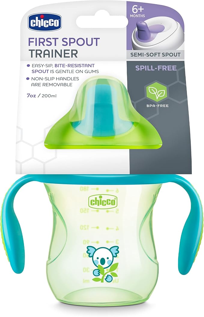 Chicco Semi-Soft Trainer with Bite-Resistant Spout and Spill-Free Lid 7oz.| - Image 8
