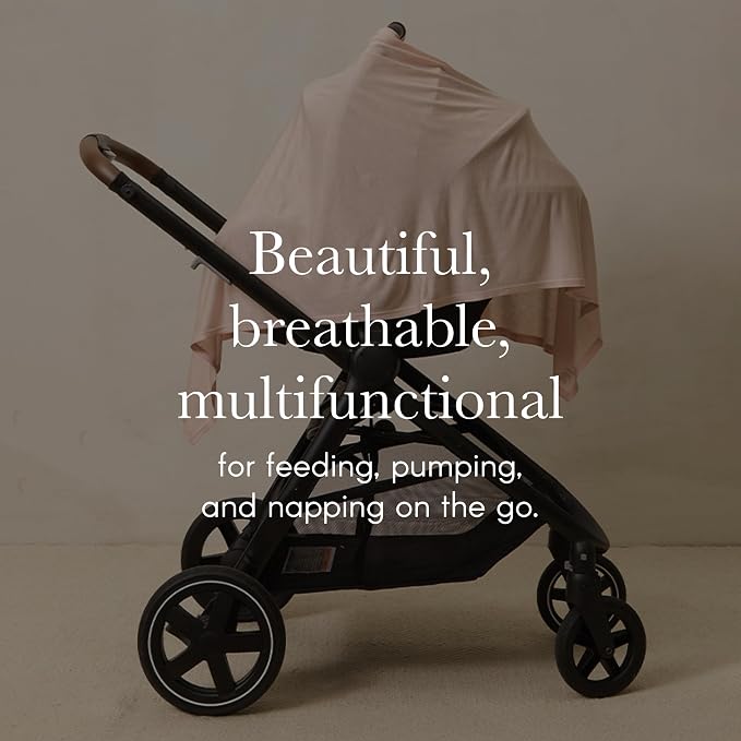 Solly Baby Nursing Cover, Ultra-Breathable, Lightweight Breastfeeding Cover-Up - Image 3