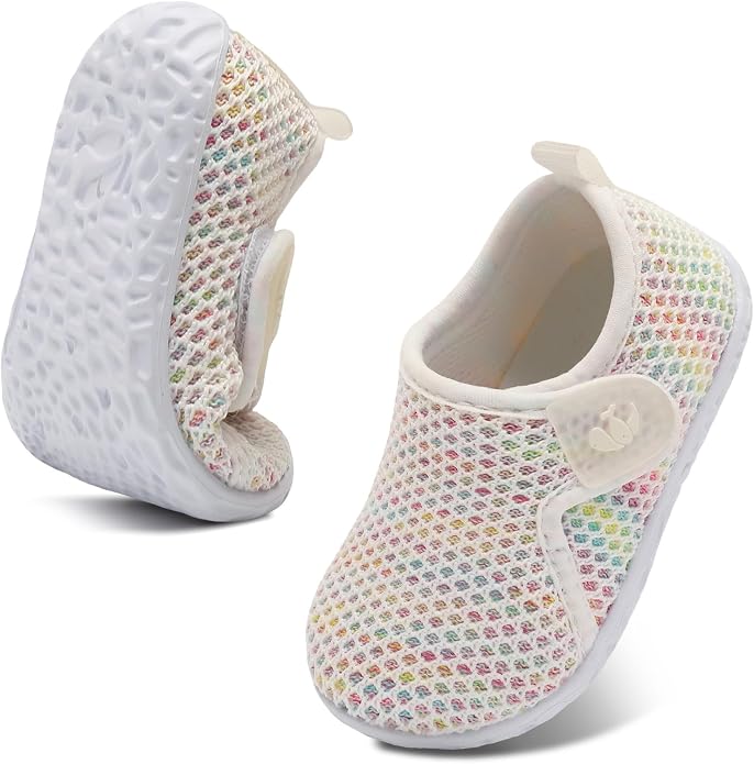 FEETCITY Baby Boys Girls First Walking Shoes Infant Sneakers Crib Shoes - Image 5