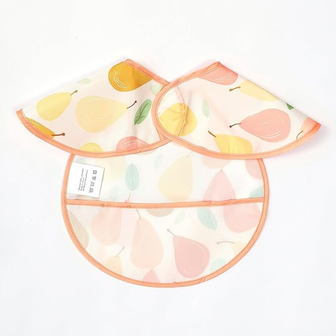 Feeding Bibs for Baby, 3 Pack-Waterproof & Easy Clean Feeding Bibs for Toddlers - Image 9