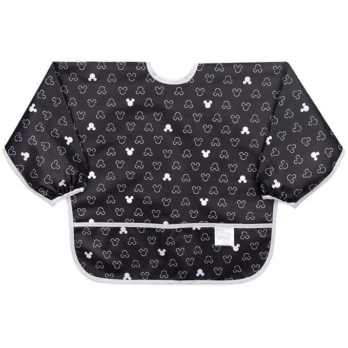 Bumkins Disney Bibs, Baby and Toddler Girls and Boys 6-24 Months, Long Sleeve - Image 4