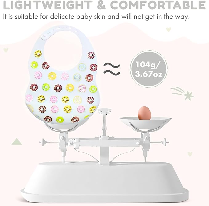 BPA-Free Silicone Baby Bibs - Image 4