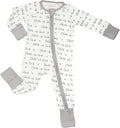 LollyBanks Baby Pajamas, 2-Way Zipper Romper, 95% Viscose Made from Bamboo and by LollyBanks