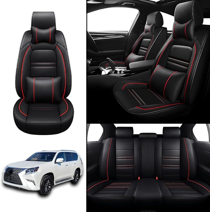 Car Seat Covers for Lexus Car gx460 2010-2023 | 5-Seats Seat Covers, Waterproof - Image 2
