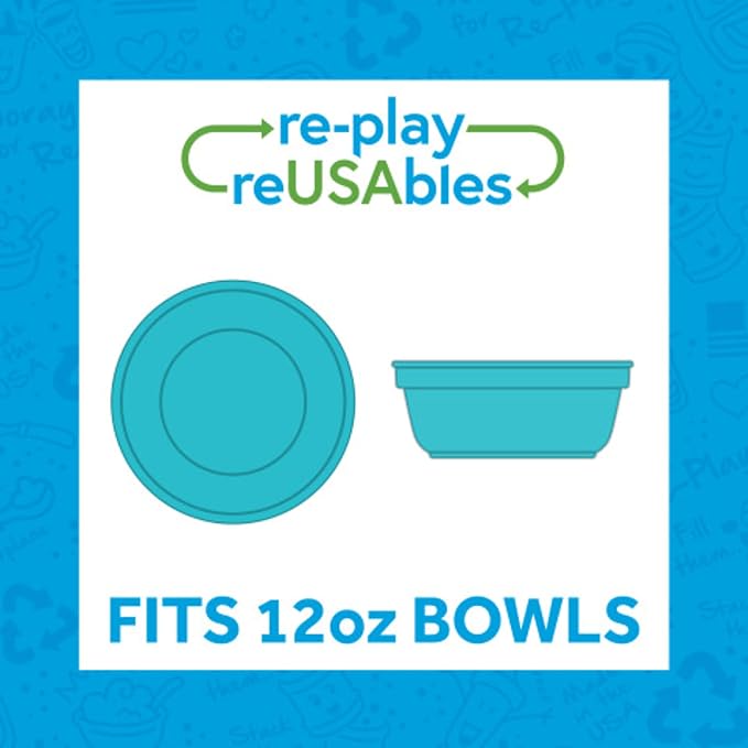 Re-Play 12 oz. Toddler Bowls Set of 4 - Image 3