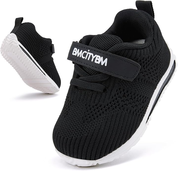 BMCiTYBM Baby Boy Girl Shoes Breathable Mesh Walking Shoes Lightweight Non-Slip - Image 3