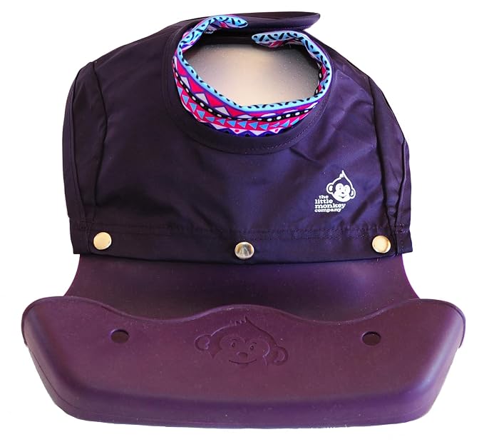 Only High Neck Baby Bib Made from Premium Food-Grade Silicone - Image 2