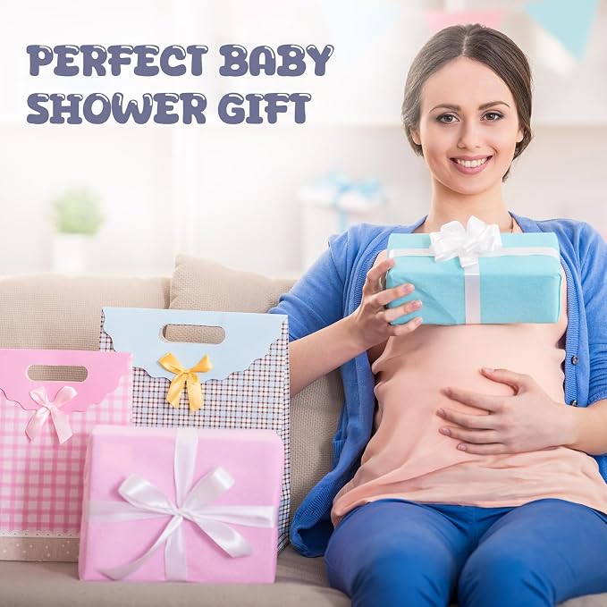 Breling 20 Pcs Baby Muslin Washcloth 12 x 12 Inch 100% Cotton Soft and - Image 6