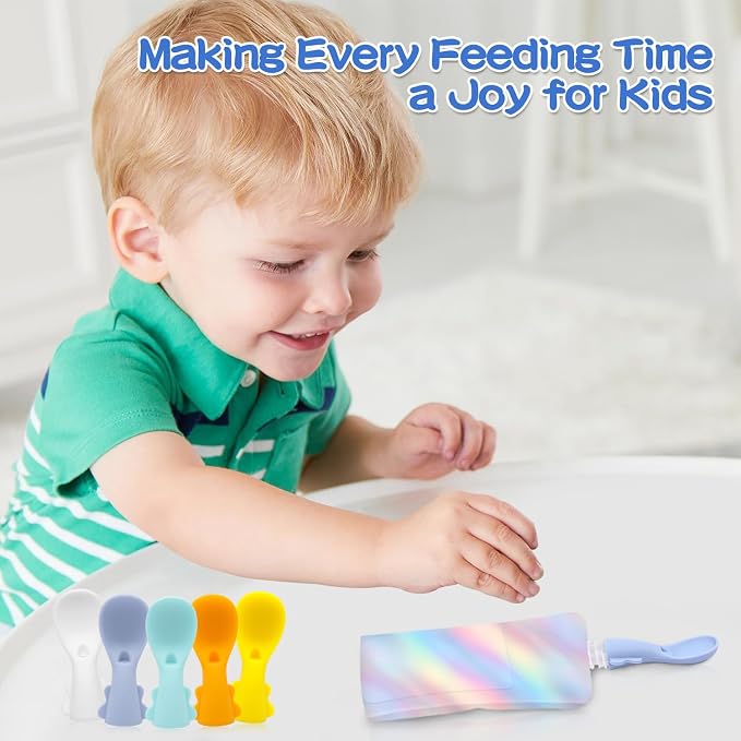 Infant Feeding Essentials & Baby Food Pouches Attachable Toppers: Seamless - Image 7