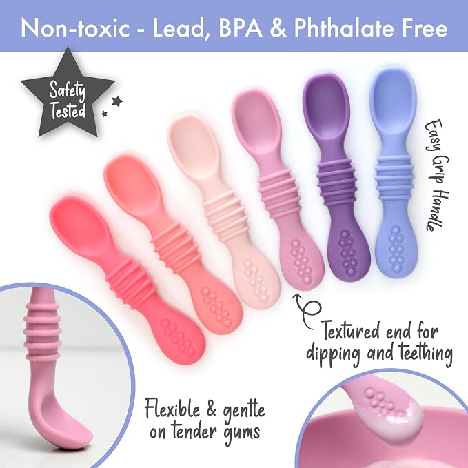 PrimaStella Silicone Chew Spoon Set - Image 2