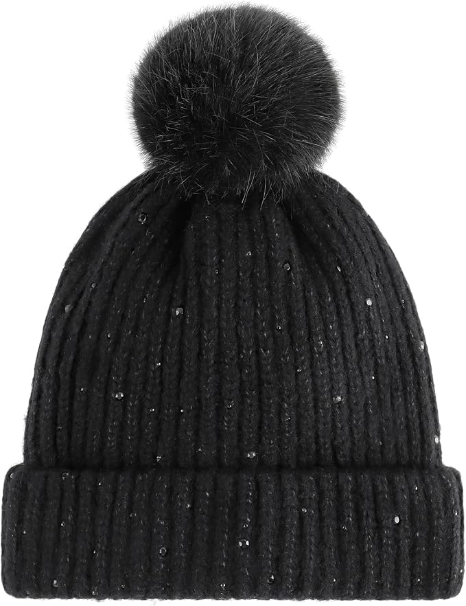 Girls Winter Hat Warm Toddler Beanie - Image 2