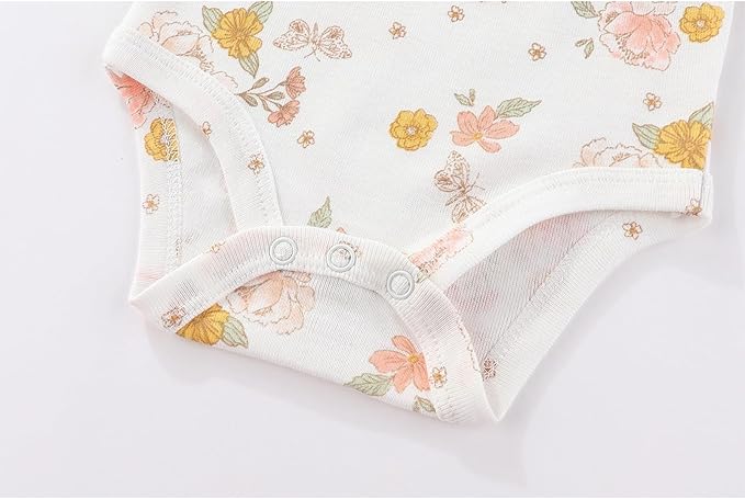 Unisex Baby Boy Girl Bodysuits Sets 20 Pack Cotton Casual New Born Clothes - Image 7
