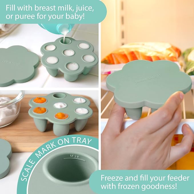 Little Twig Baby Fruit Feeder Pacifier Teether | Baby Food Freezer Tray - Image 8