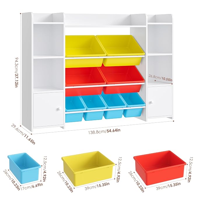 FOTOSOK 55''Large Toy Storage Organizer - Image 2