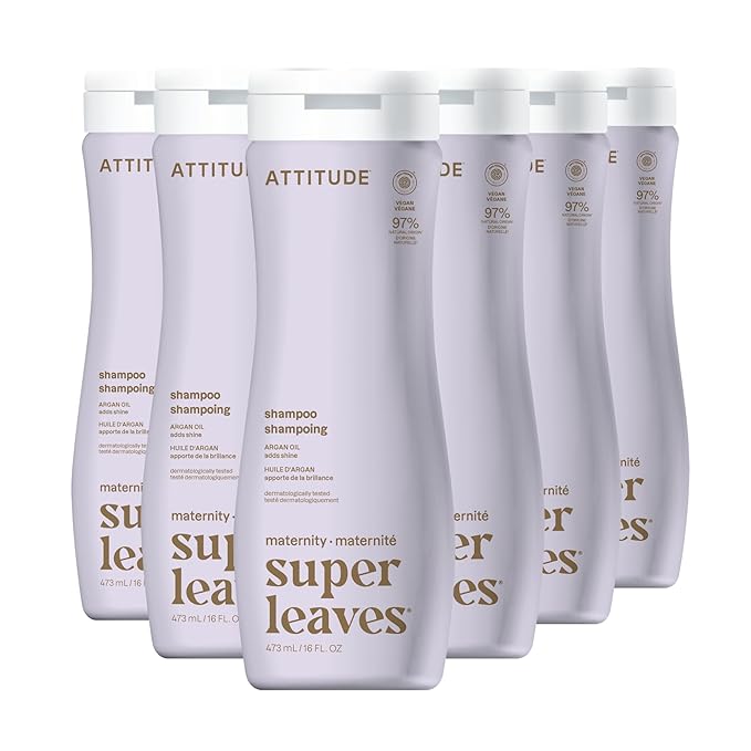 ATTITUDE Pregnancy Shampoo, EWG Verified, Dermatologically Tested, Plant and by ATTITUDE