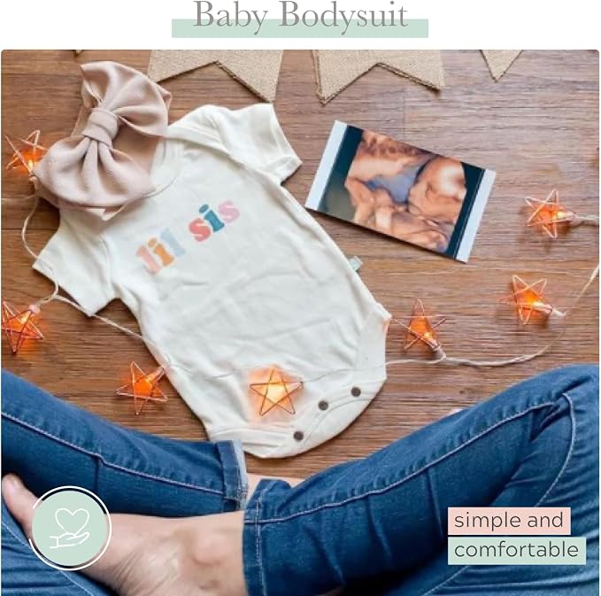 Finn + Emma Organic Cotton Graphic Baby Onesie - Image 2