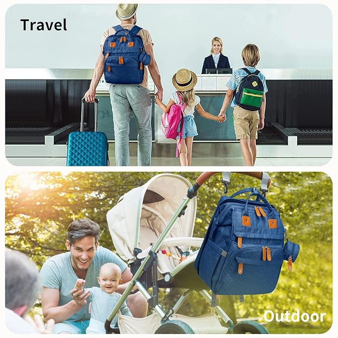 KABAQOO Diaper Bag Backpack - Image 7