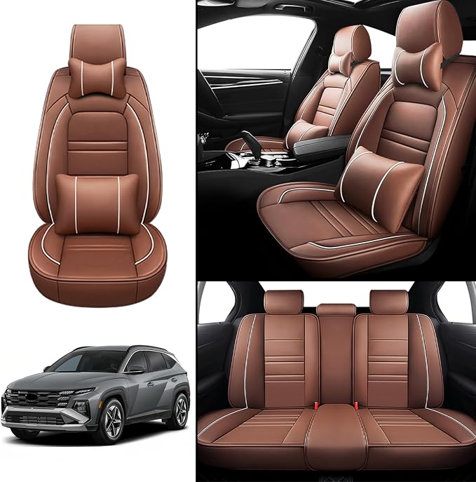 Car Seat Covers for Hyundai Car Tucson 2005-2025 | 5-Seats Seat Covers - Image 2