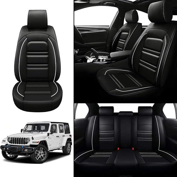 Seat Covers for JP Wrangler 2007-2025 | 5-Seats Leather Seat Covers - Image 2