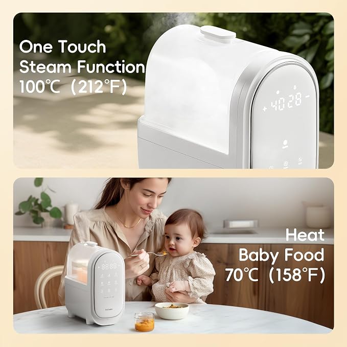 Baby Bottle Warmer, 11-in-1 Milk Warmer - Image 8