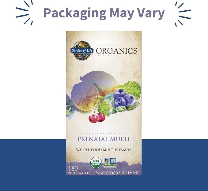 Garden of Life Organics Women’s Prenatal Multivitamin - Image 2