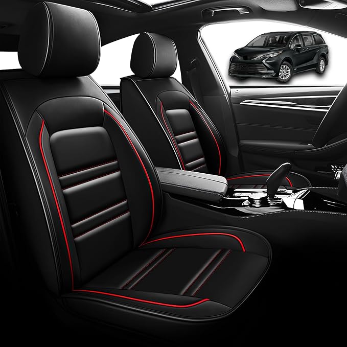 Seat Cover for Toyota Sienna 2004-2025 | Car Seat Covers Front Seats, - Image 2