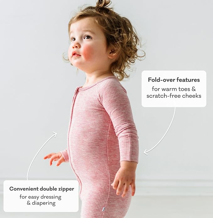 Little Sleepies Pajamas for Baby Boys & Girls, Viscose from Bamboo Baby Pajamas - Image 4