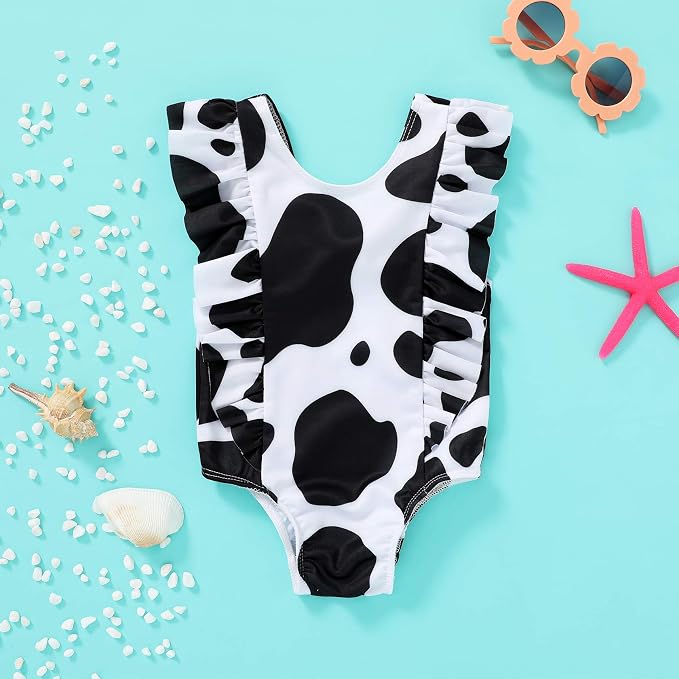 Happy Town One-Piece Infant Toddler Baby Girl Summer Swimsuit Watermelon - Image 3