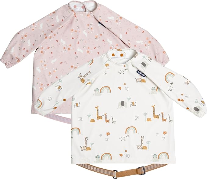 BIBaDO - Long Sleeve Baby Bibs - Babies & Toddlers 6-36 Months - Coverall Baby by BIBaDO