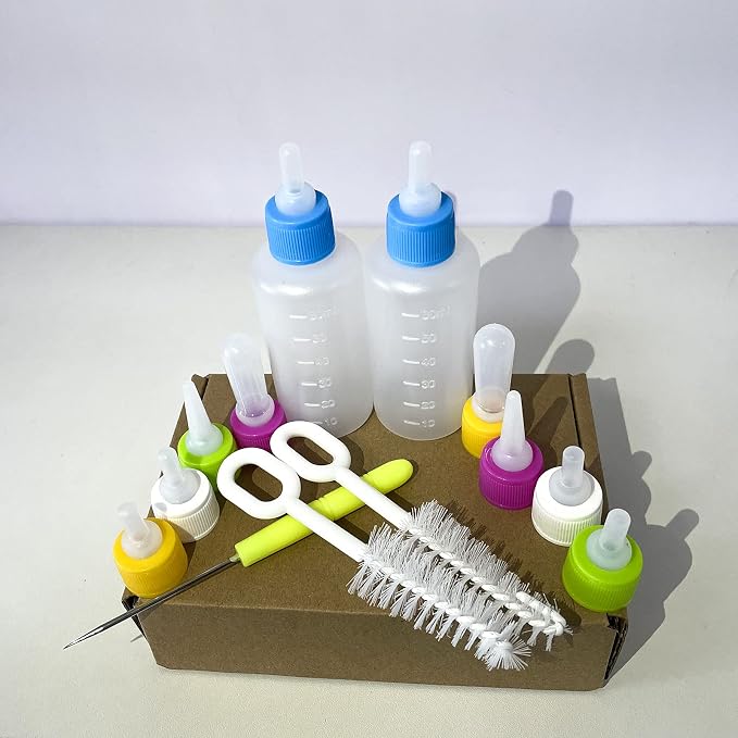Pet Bottle Kit, Squeeze Liquid Replaceable Silicone Teat - Image 4