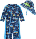 Toddler Baby Boys Swimsuit Rashguard One Piece Zipper Bathing Suit by Unknown