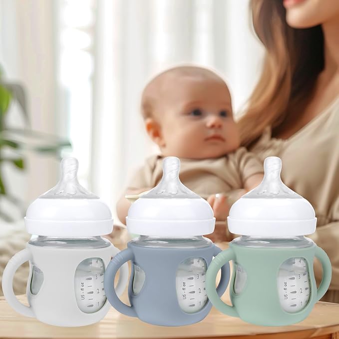 BUSOHA 3 Pack Silicone Sleeves for Avent Baby Bottles - Image 6