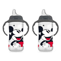 NUK Mickey Mouse Large Learner Cup 10oz 2pk – BPA Free, Spill Proof Sippy Cup by NUK