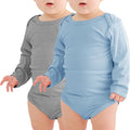 Jimonda Bamboo Baby Bodysuit Long Sleeve Infant Romper Soft Boy Girl Unisex by JimondaBaby