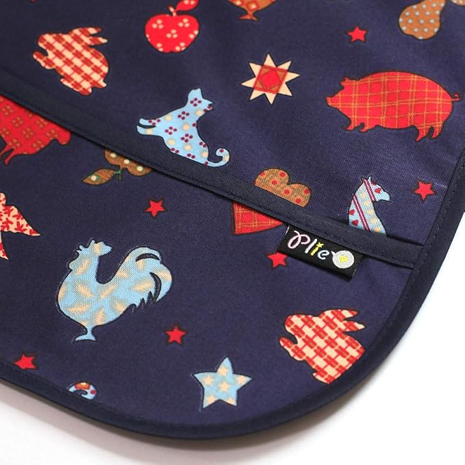 Short Sleeve Waterproof Bib for Toddlers – Feeding Apron for Mealtime, - Image 2