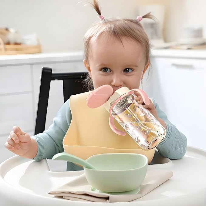 Evorie Tritan Spill Proof Toddler Straw Sippy Cup, 10 oz - Image 9