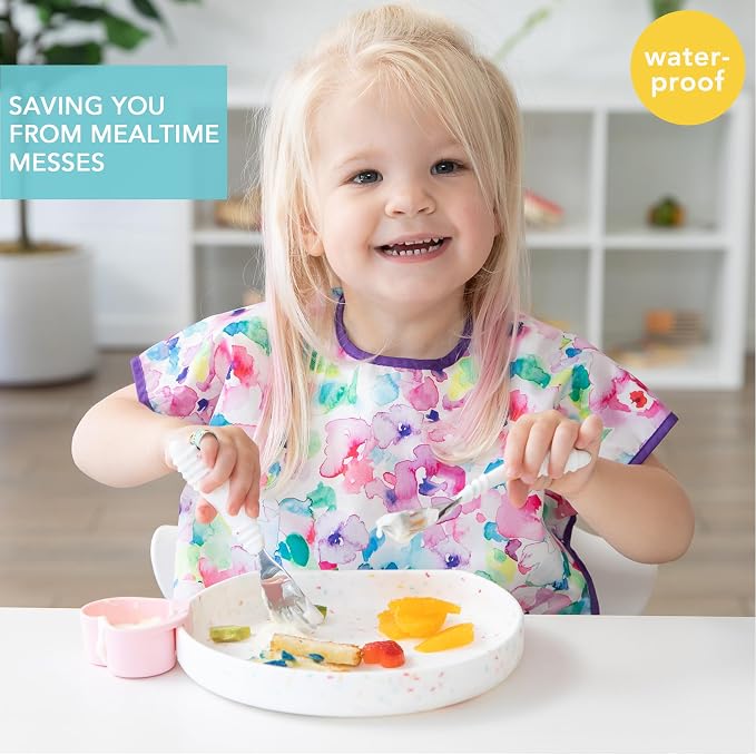 Bumkins Bibs - Toddler Bibs, Waterproof, Large - Image 2