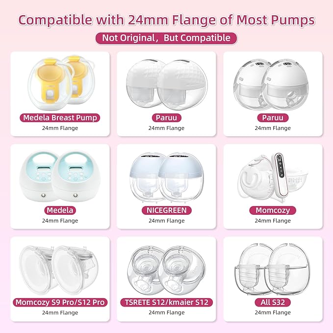 Flange Inserts 19mm 8PC Compatible - Image 3